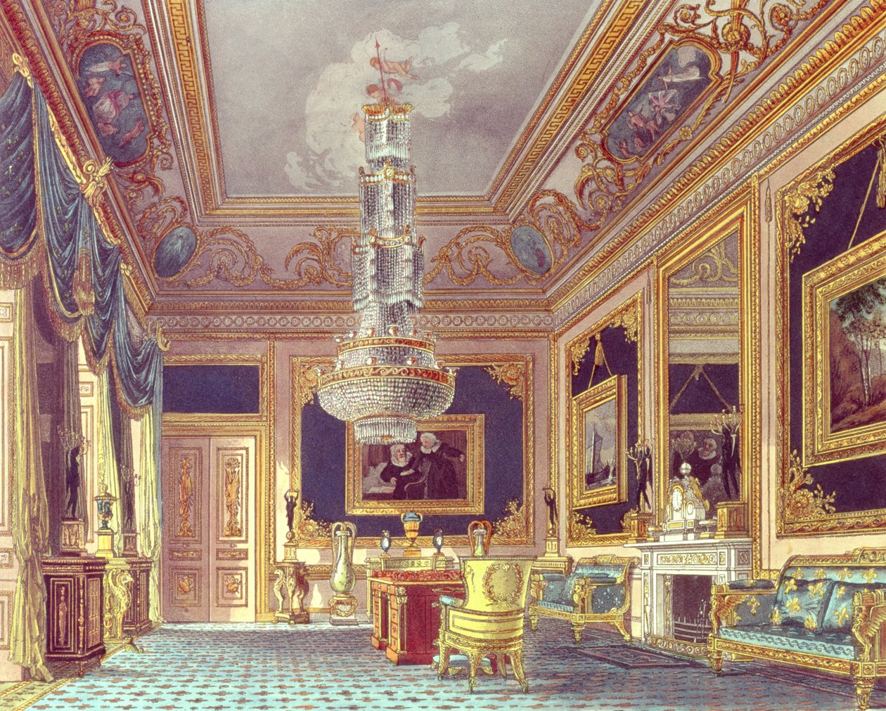 The Blue Velvet Room, Carlton House z Pyne