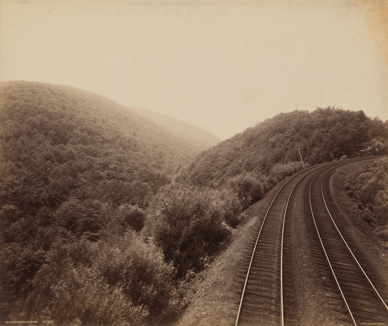 Křivka Musconetcong, c. 1895 (foto) od William Herman Rau