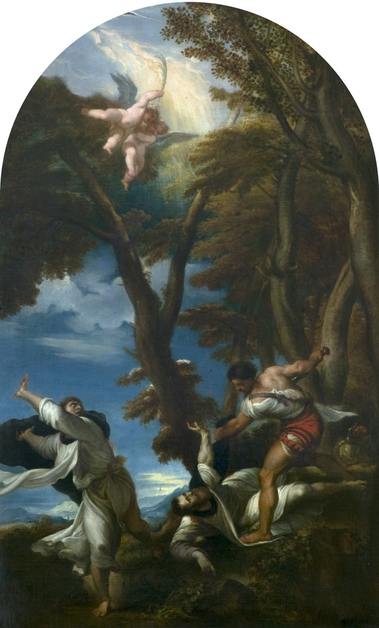 Smrt svatého Petra mučedníka, po Tizianovi, kolem roku 1826 od William Hilton