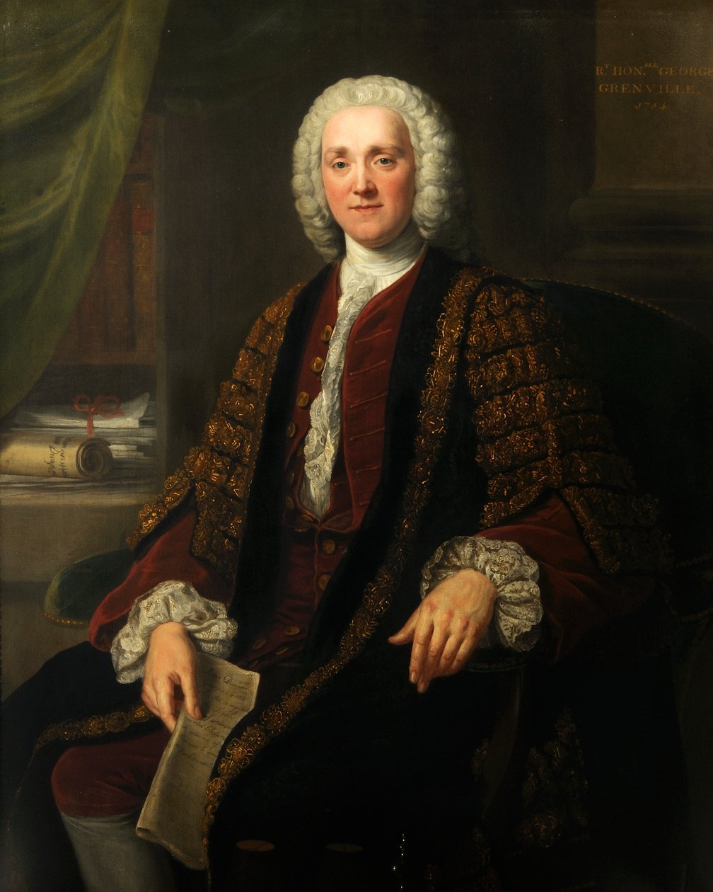 George Grenville (1712-1770) od William Hoare
