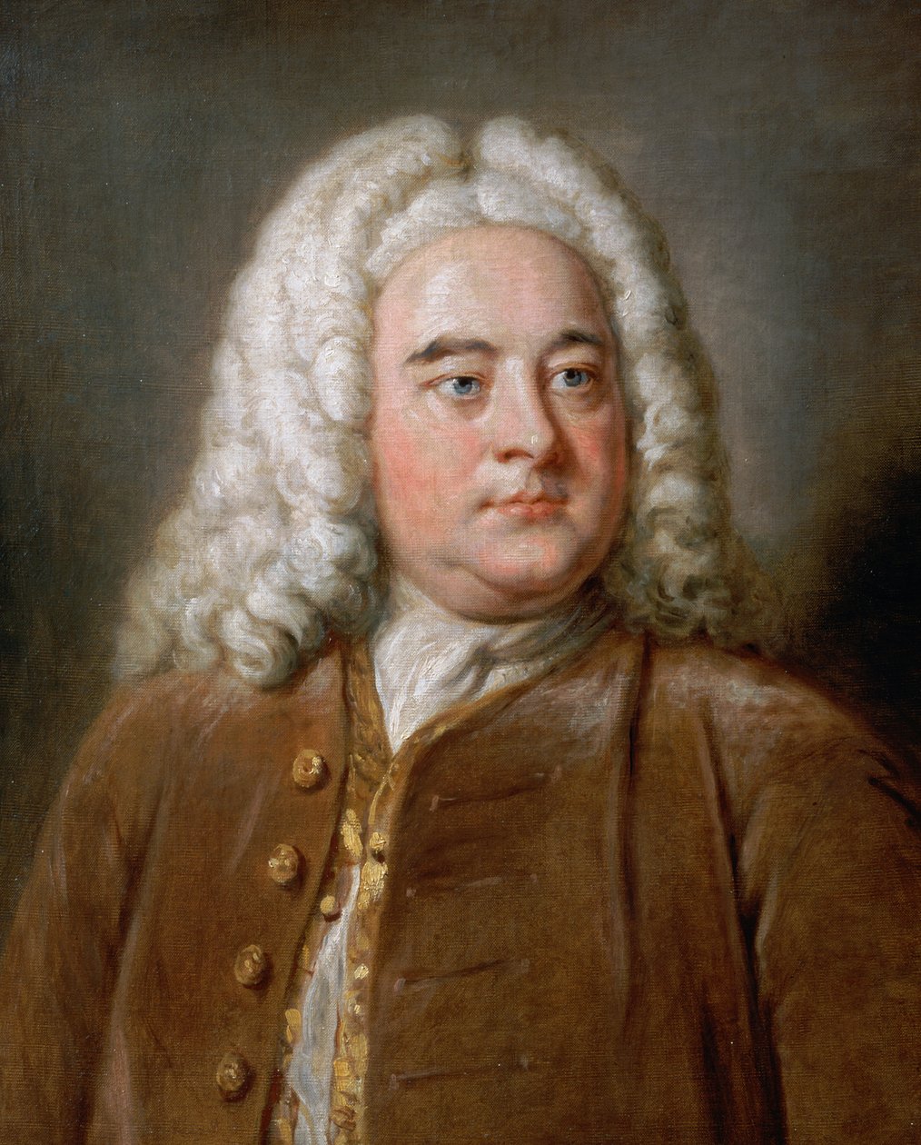 Portrét George Fredericka Händela (1685-1759) od William Hoare