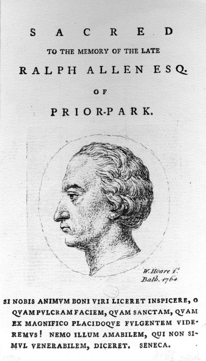 Ralph Allen, 1764 od William Hoare