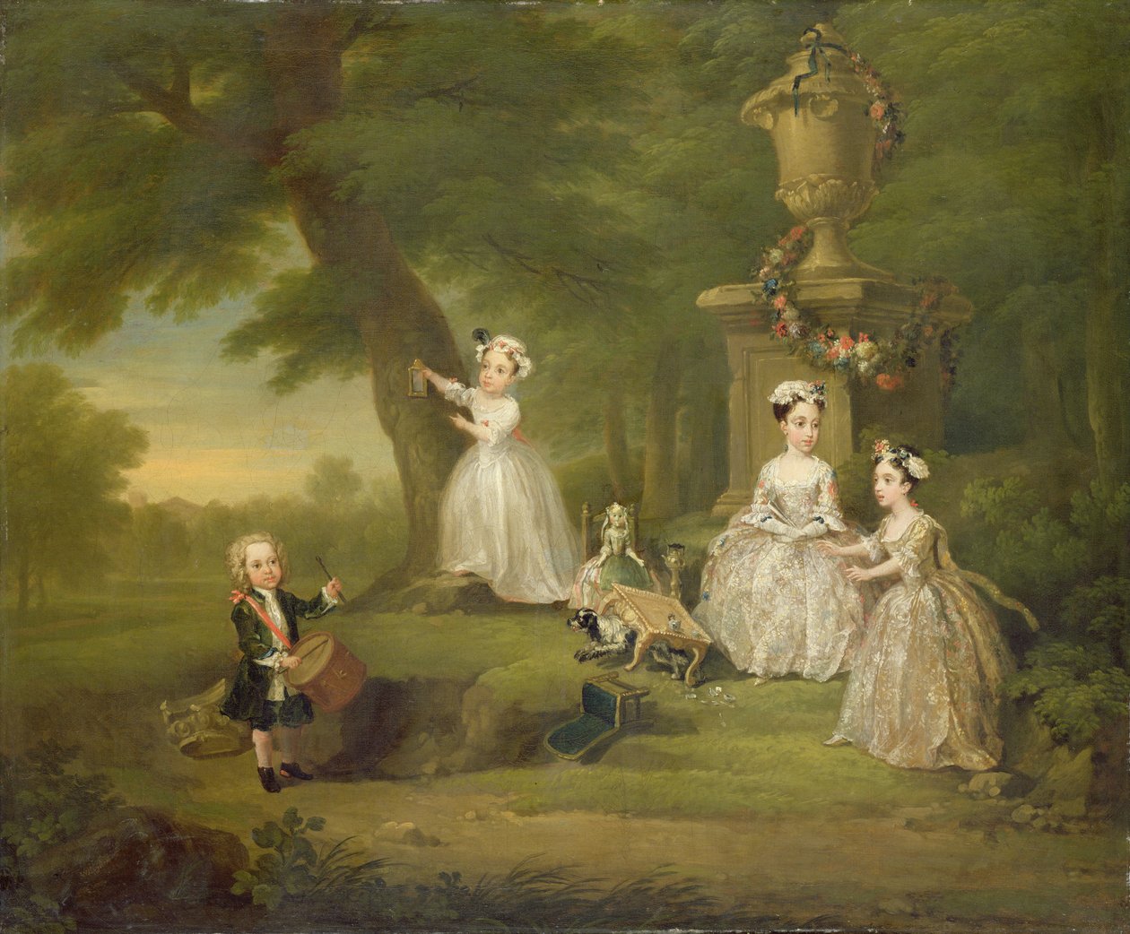 Dětský čajový dýchánek od William Hogarth