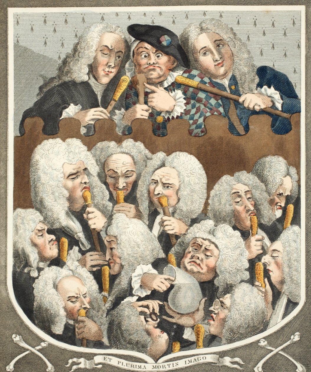 Konzultace lékařů aneb The Company of Undertakers, ilustrace z 