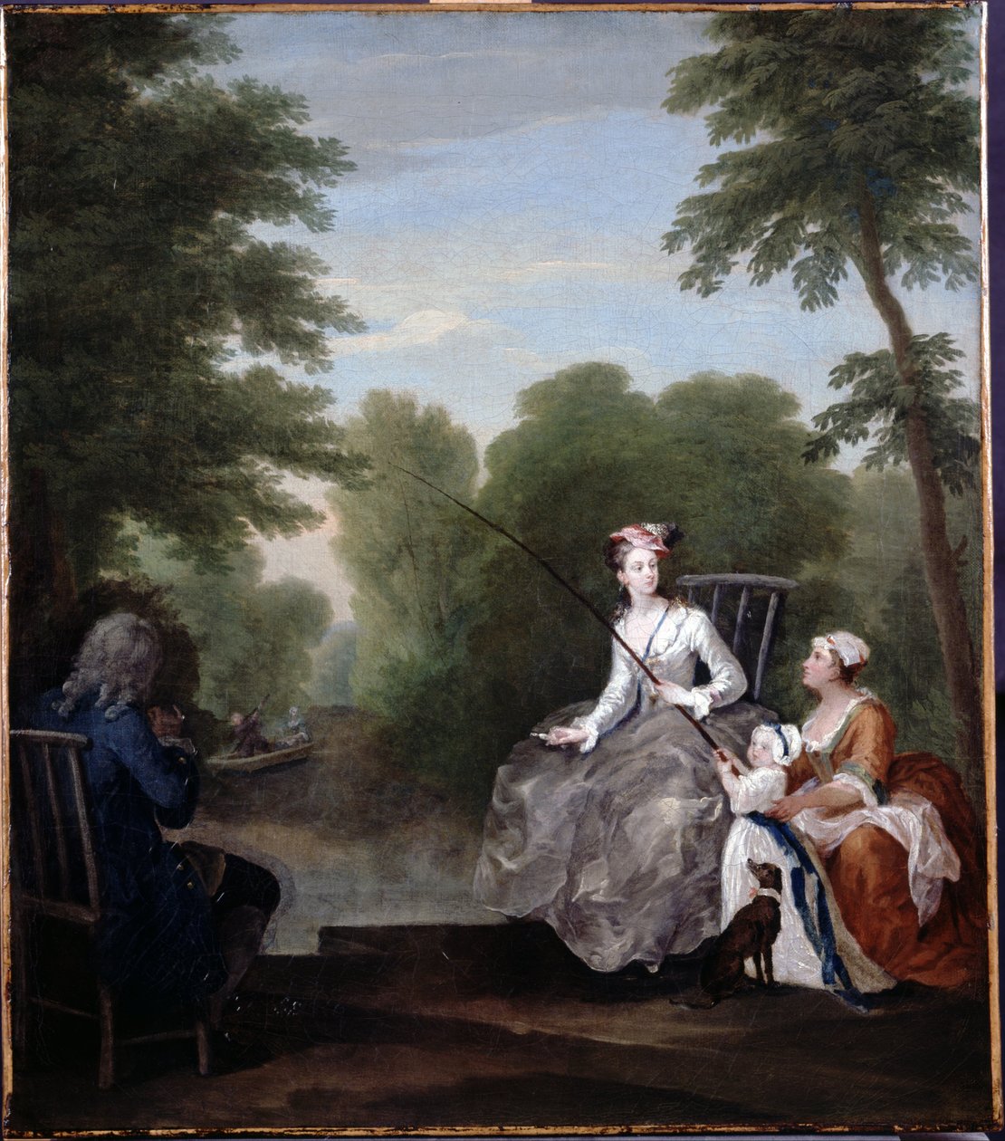 Rybářská společnost od William Hogarth