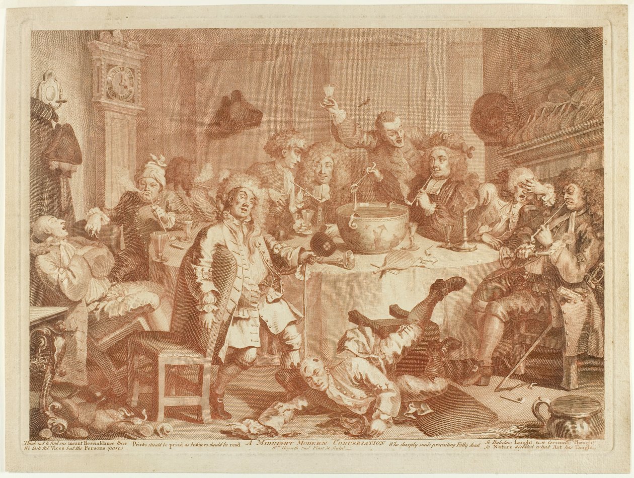 Půlnoční moderní rozhovor od William Hogarth