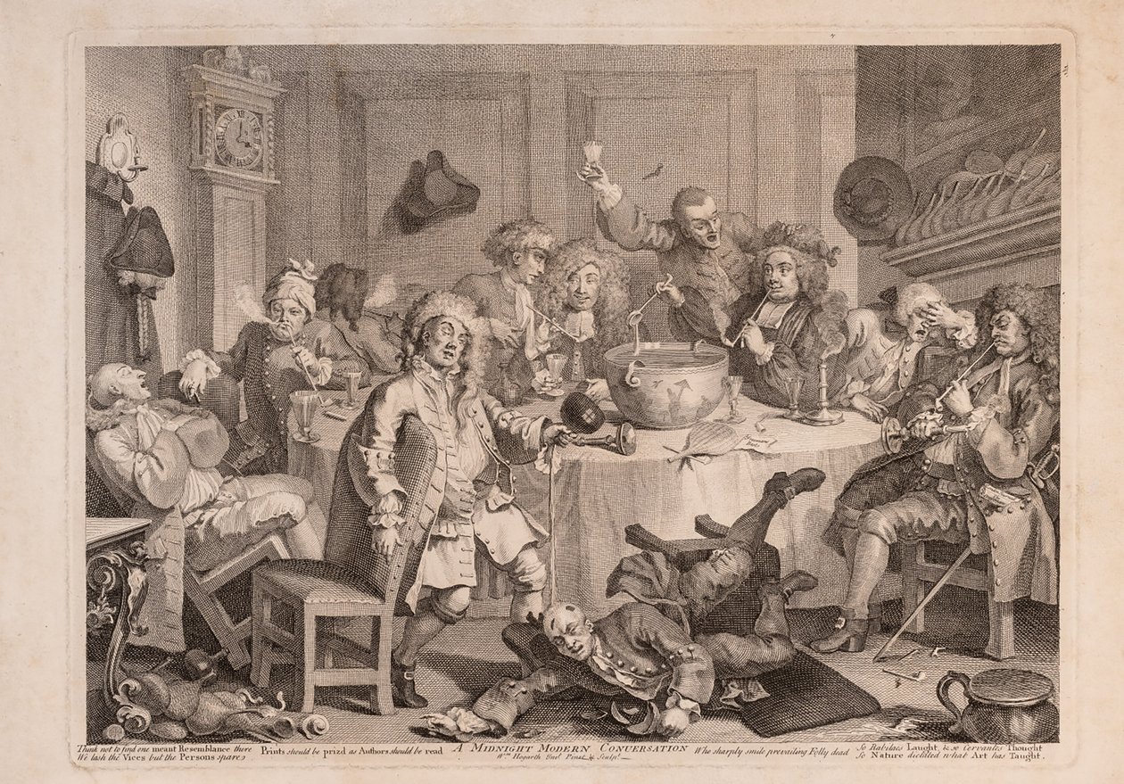 Půlnoční moderní rozhovor od William Hogarth