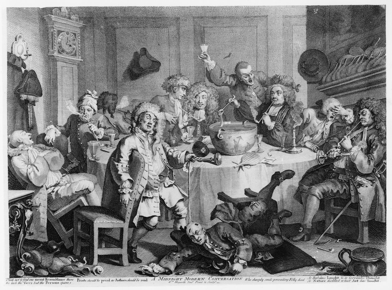 Půlnoční moderní rozhovor od William Hogarth