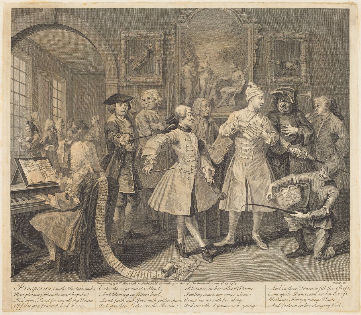Cesta hříšníka: obr. 2 od William Hogarth