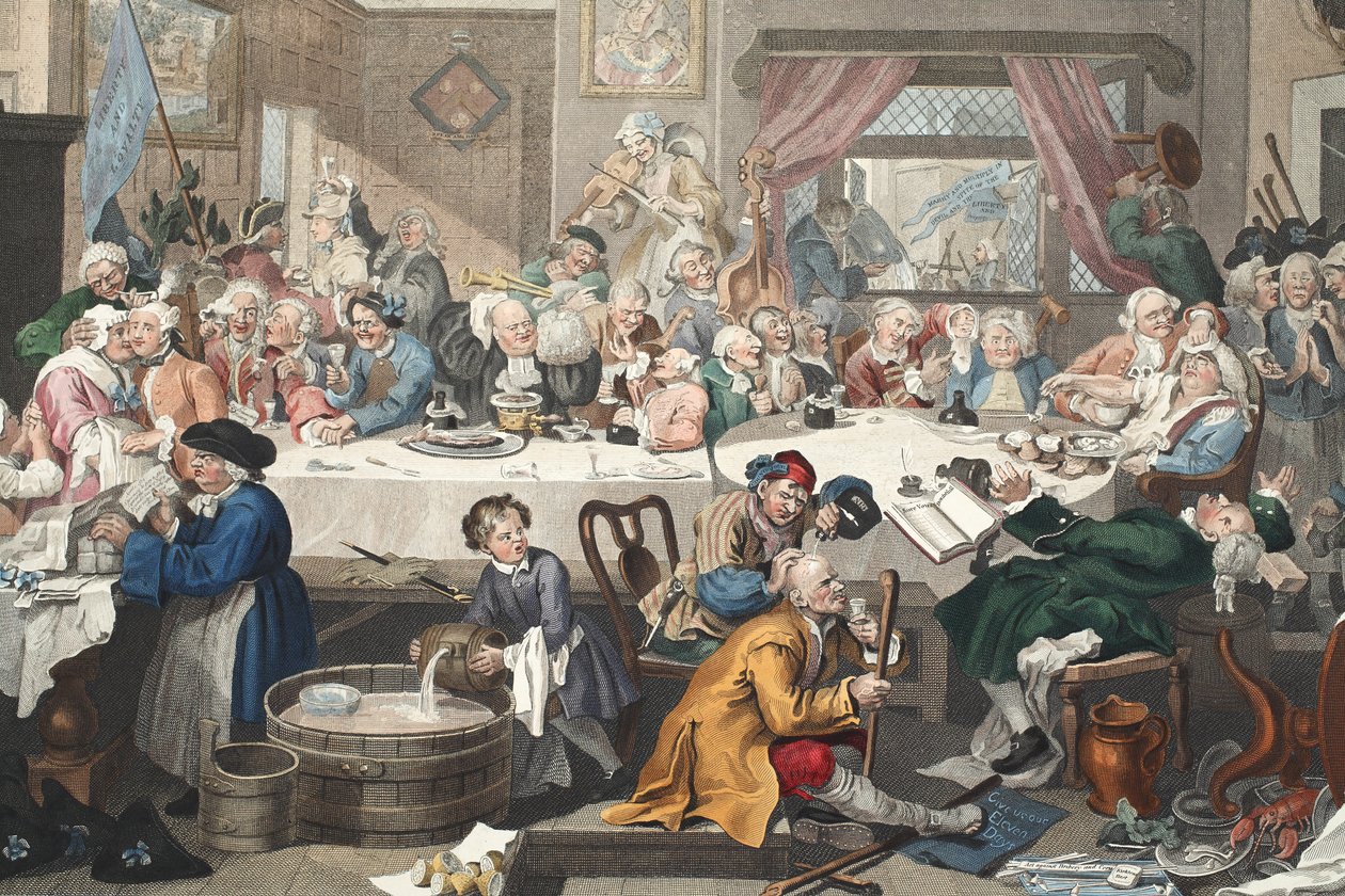 An Election Entertainment, ilustrace z 