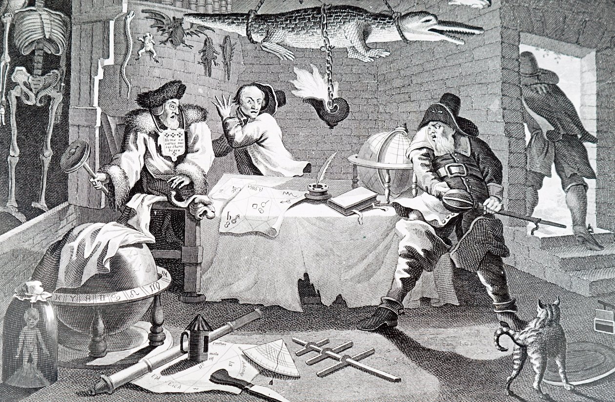Okultní scéna od William Hogarth