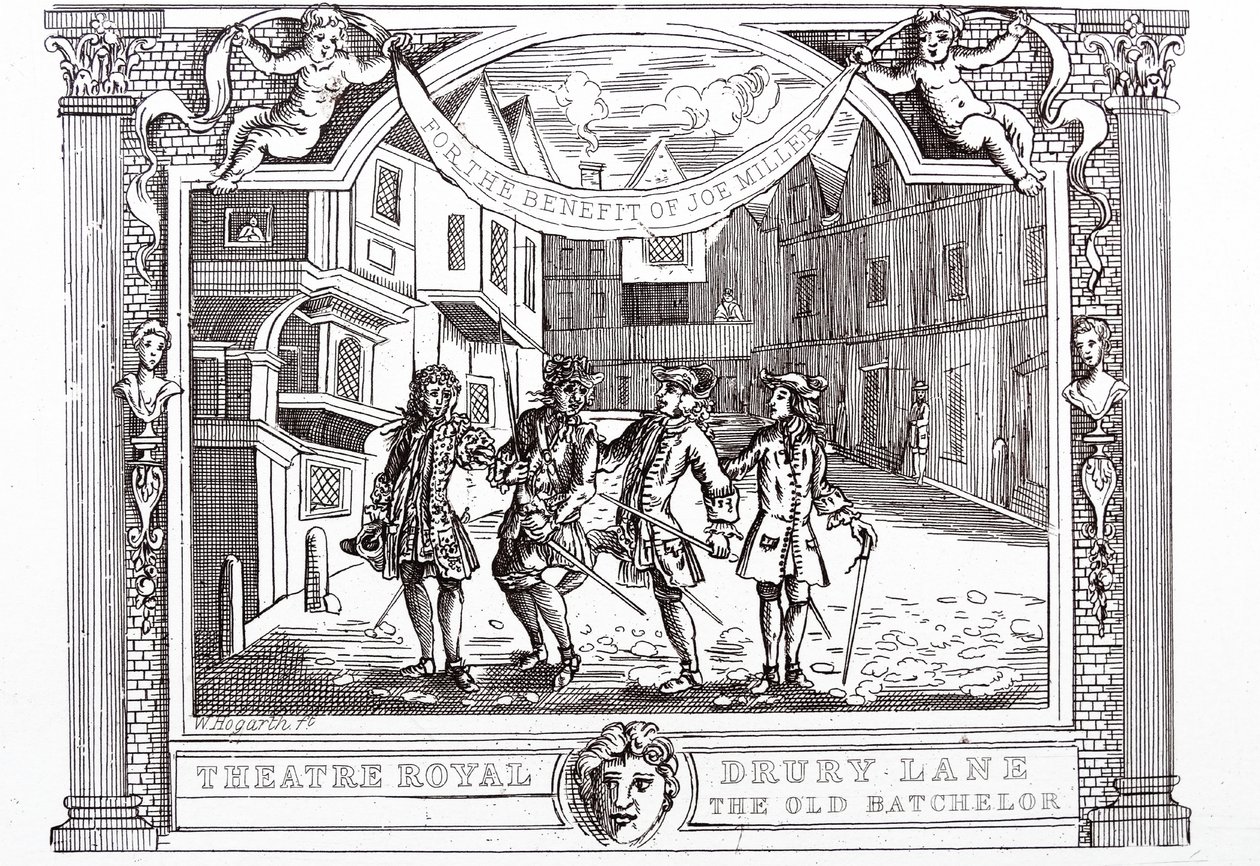 Komedie s falešným doktorem ve prospěch autora frašky od William Hogarth