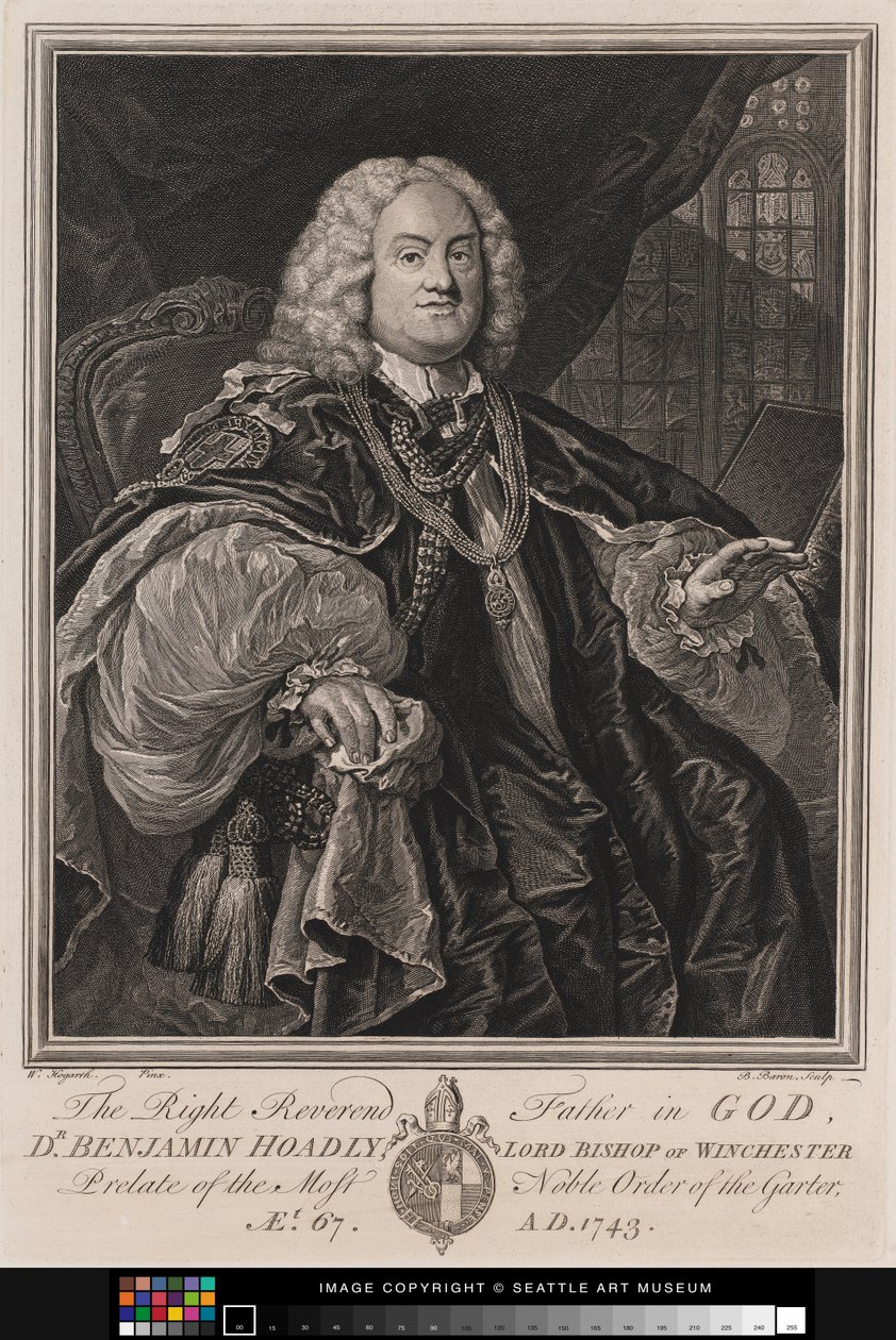 Dr. Benjamin Headly od William Hogarth