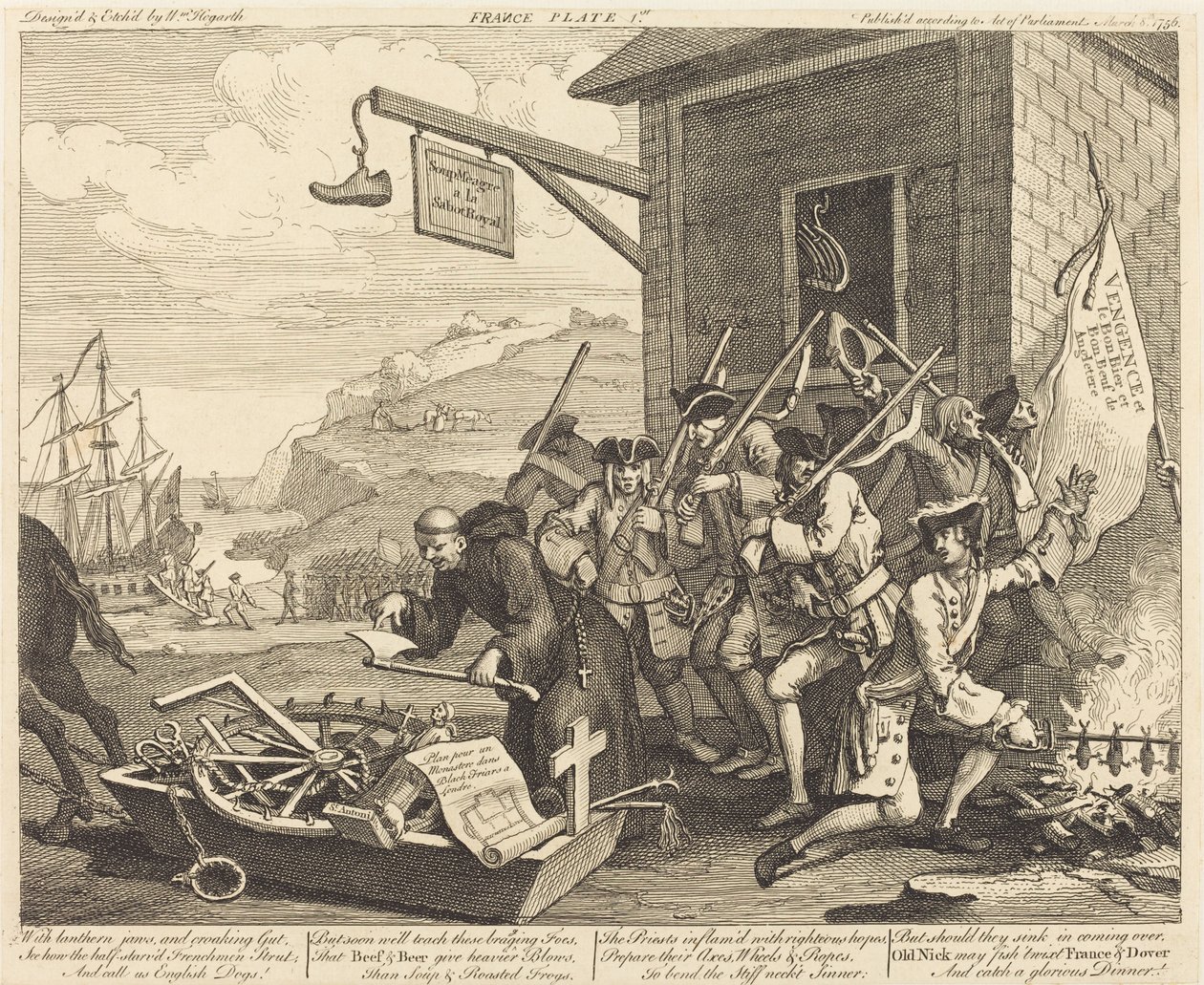 Francie od William Hogarth
