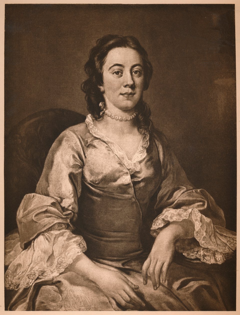 Frances Arnold, 1738-1740 od William Hogarth