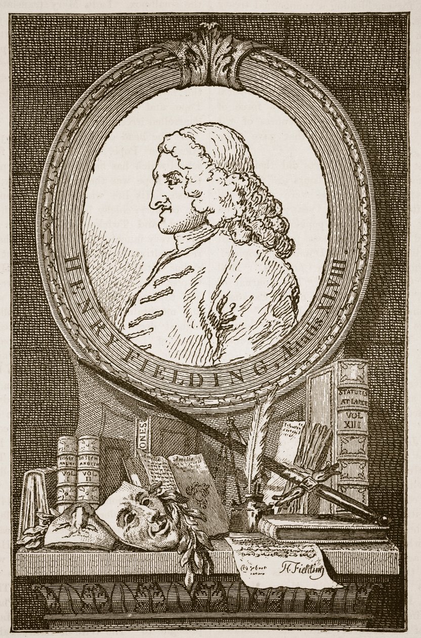 Henry Fielding, ilustrace z 