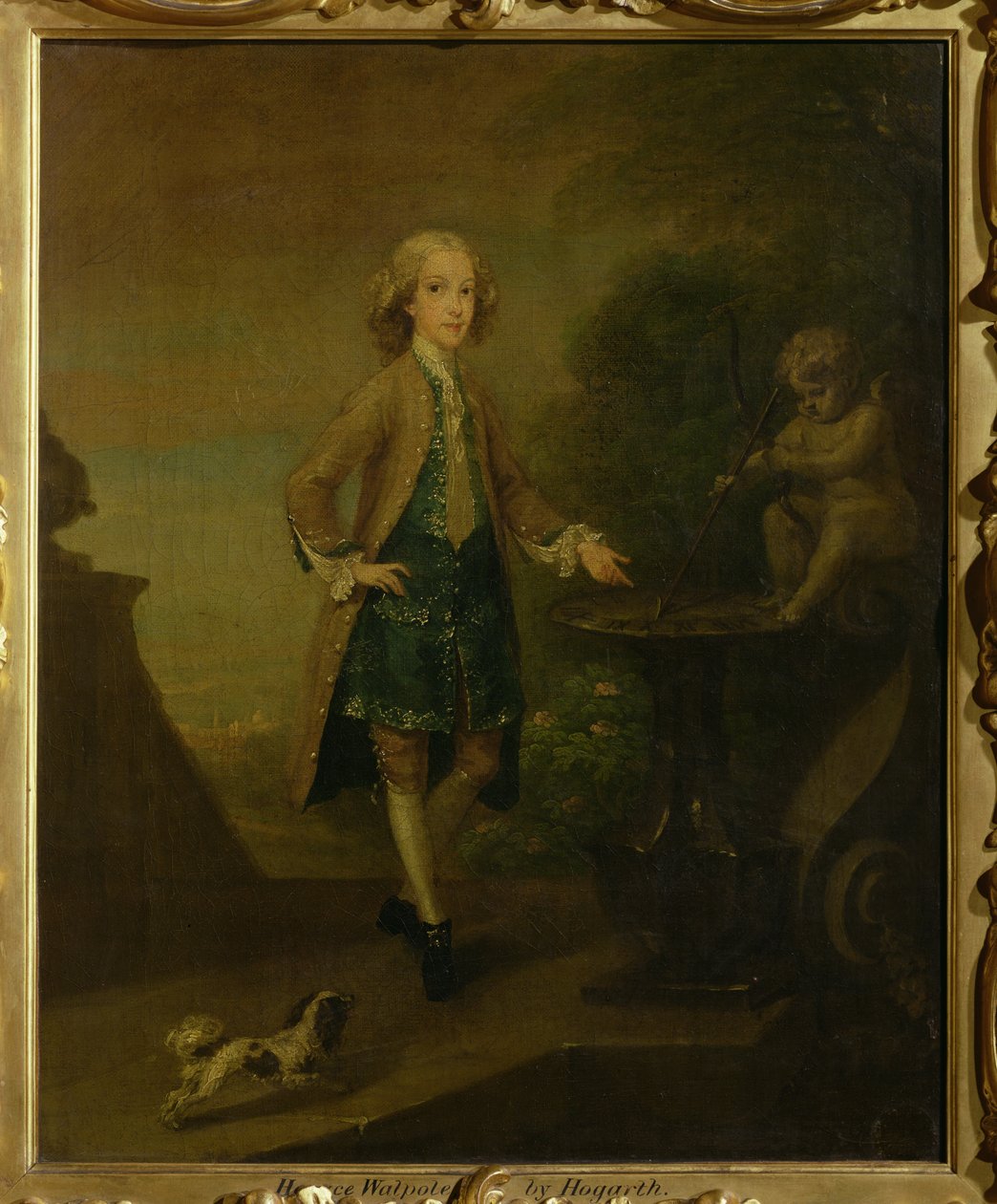 Horace Walpole, 10 let, 1727-8 od William Hogarth
