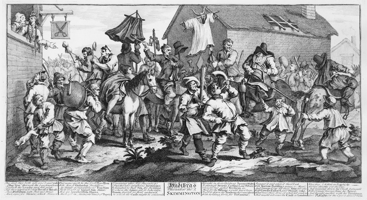Hudibras Encounters the Skimmington, z 