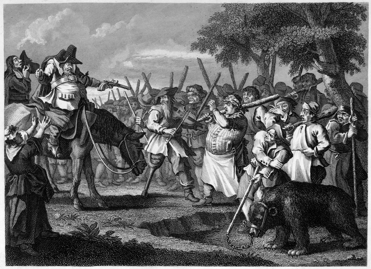 Hudibras první dobrodružství od William Hogarth