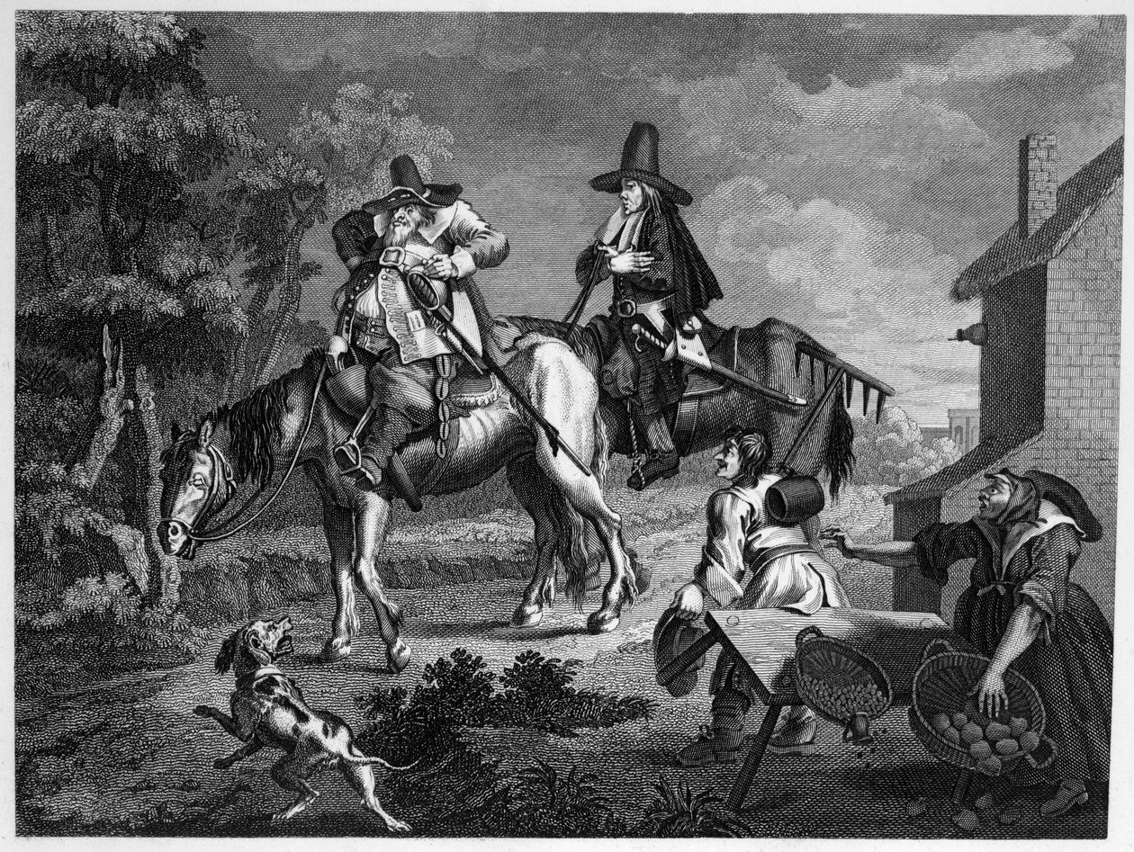 Hudibras Sallies Forth od William Hogarth