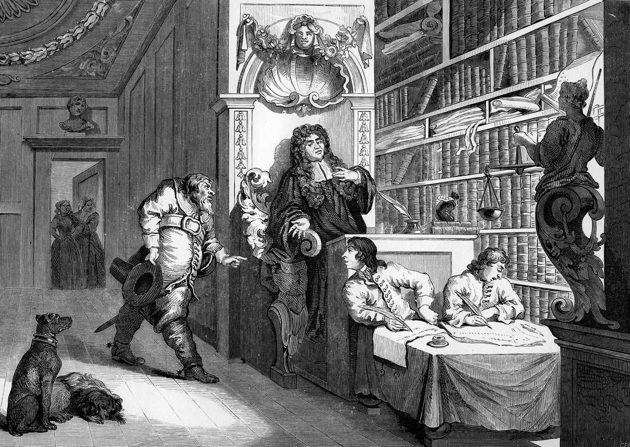 Hudibras od Williama Hogartha od William Hogarth