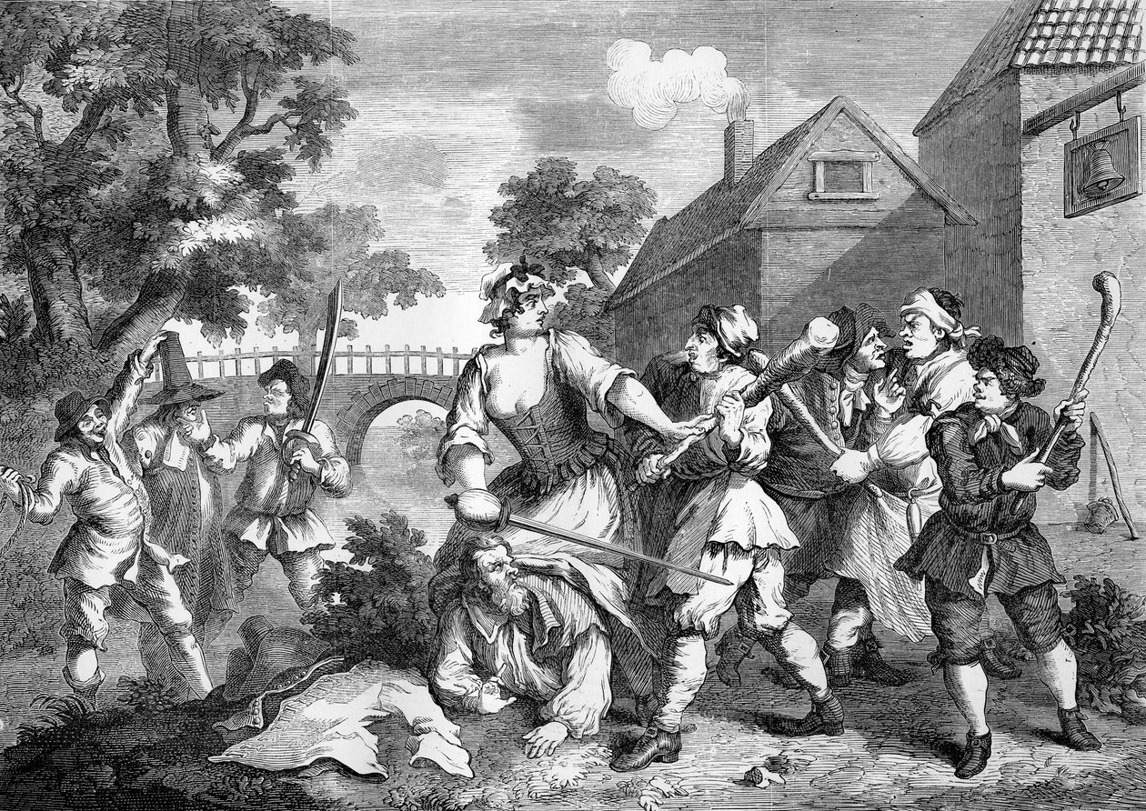Hudibras od Williama Hogartha od William Hogarth