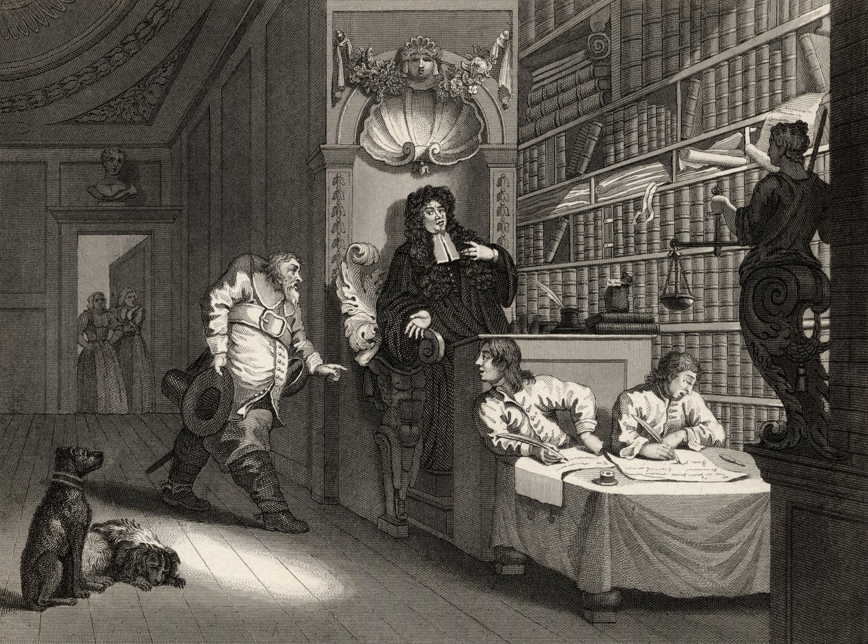 Hudibras with the Lawyer, z 
