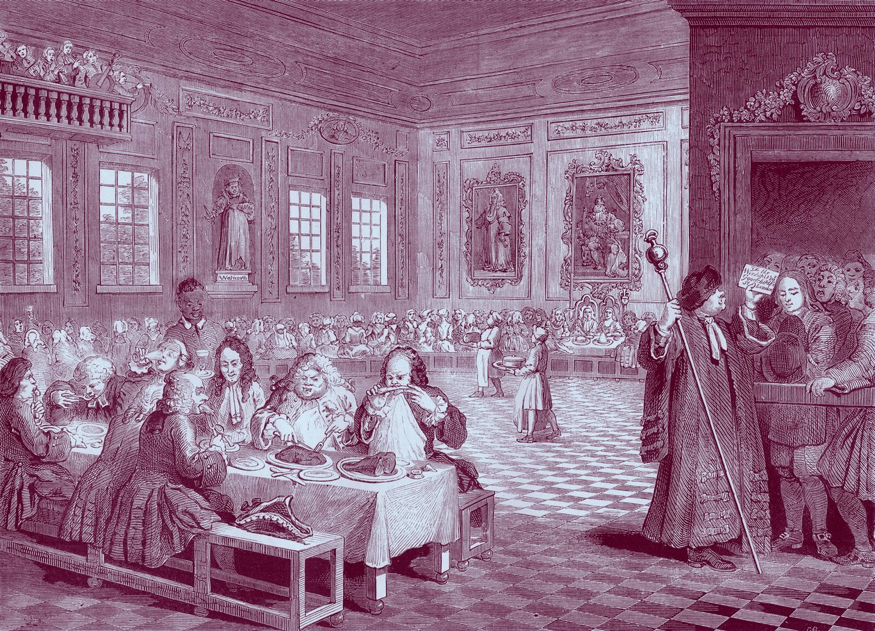 Průmysl a nečinnost od Williama Hogartha od William Hogarth