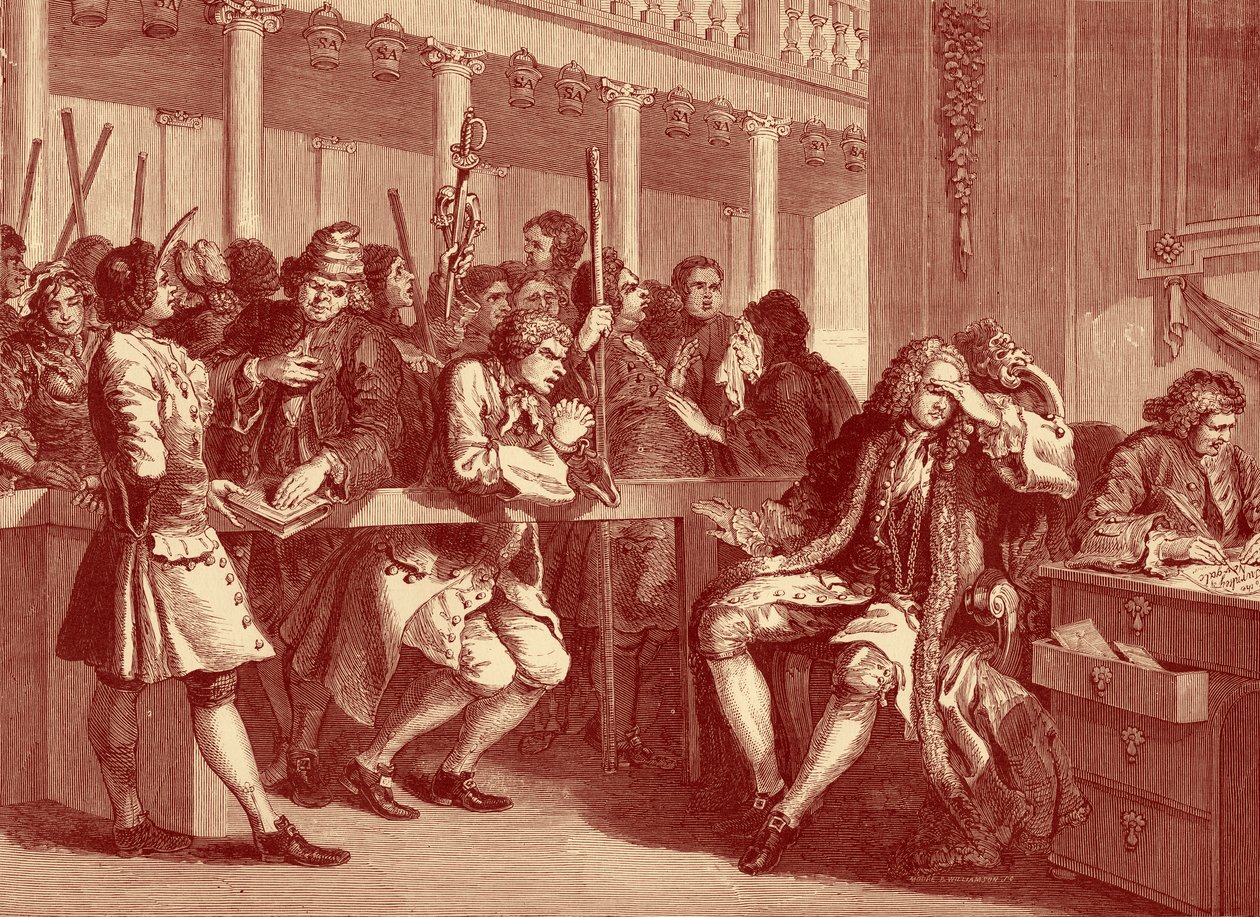 Průmysl a nečinnost od Williama Hogartha od William Hogarth