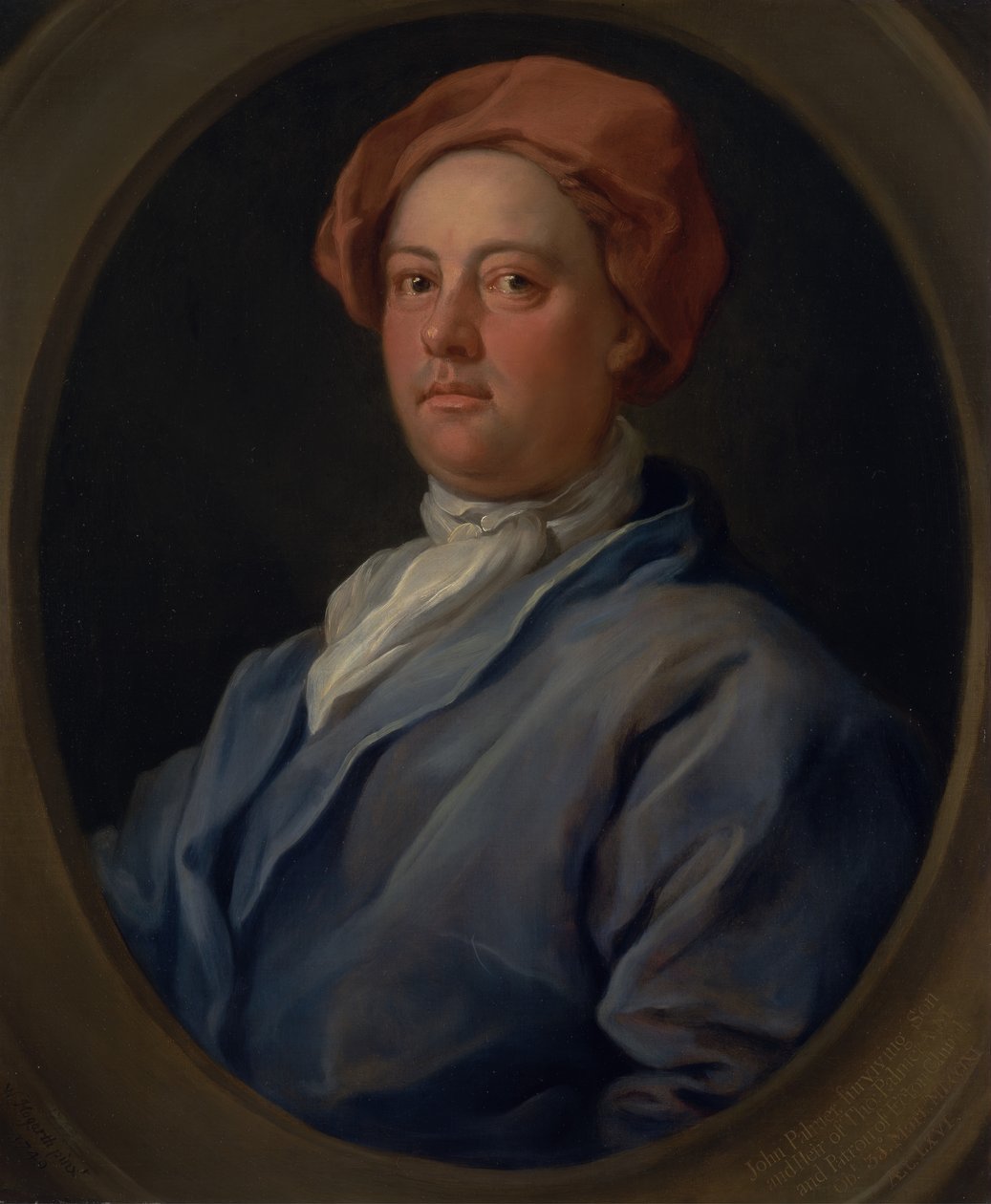 John Palmer, Barrister of the Inner Temple, 1749. od William Hogarth