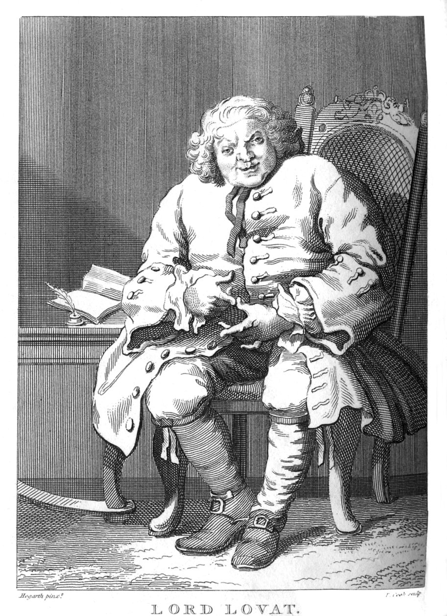 Lord Lovat, William Hogarth od William Hogarth