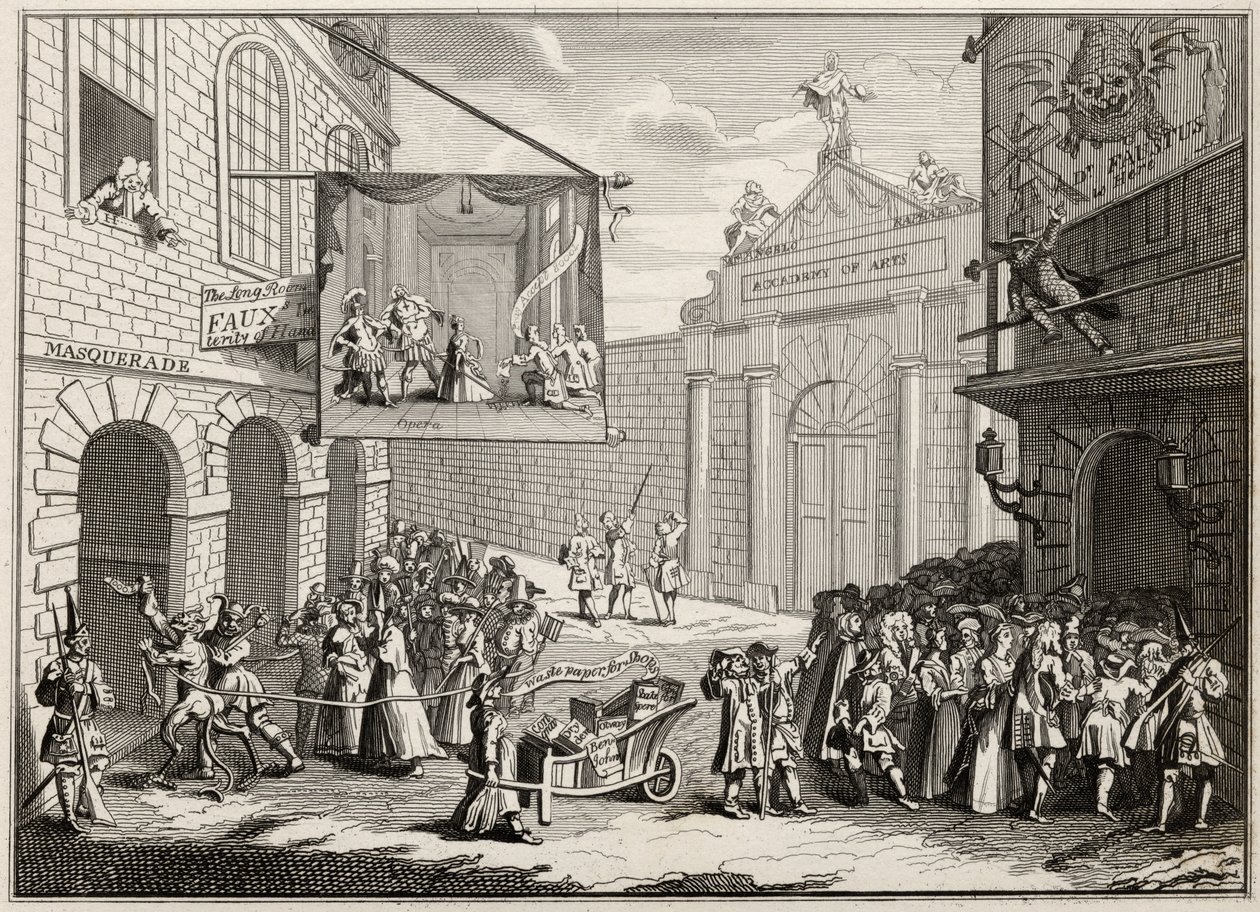 Maškarády a opery, Burlington Gate, z 