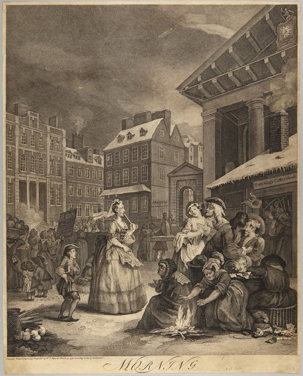 Ráno od William Hogarth