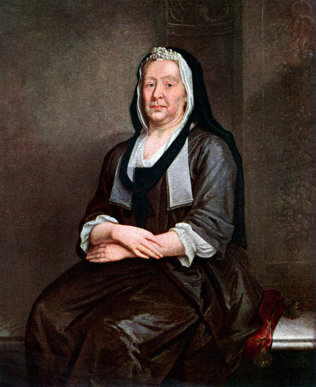 Paní Richard Hogarth, matka umělců, polovina 18. století 1901 od William Hogarth
