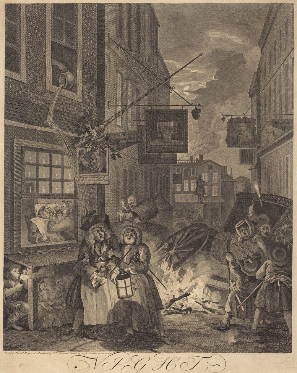 Noc od William Hogarth