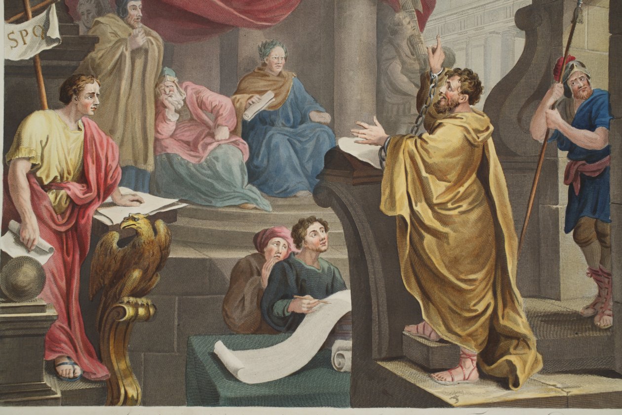 Paul před Felixem, ilustrace z 
