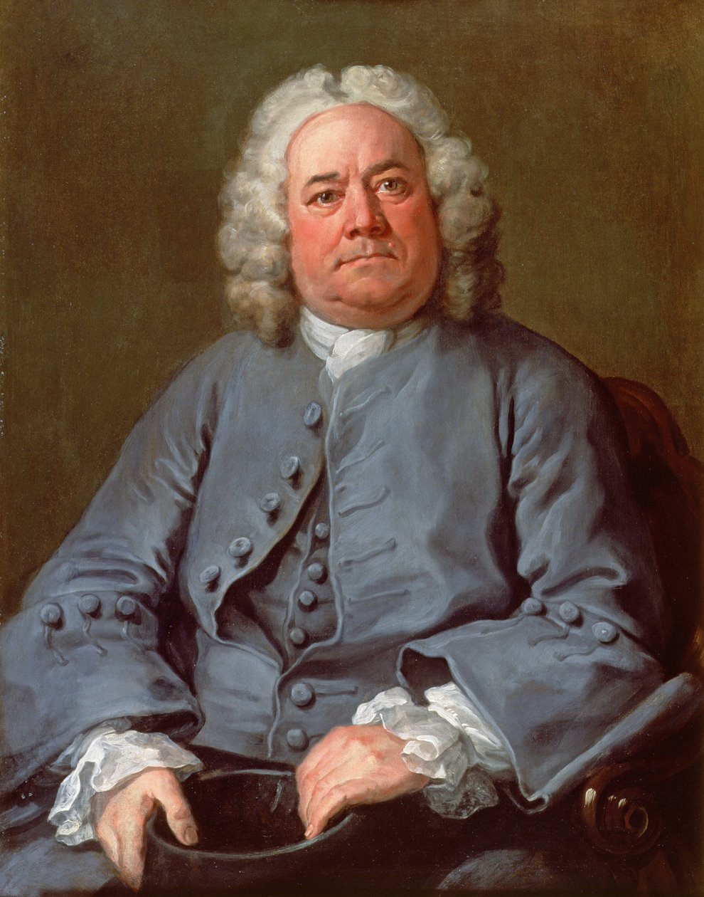 Portrét George Arnolda Esq. z Ashby Lodge, 1738-40 od William Hogarth