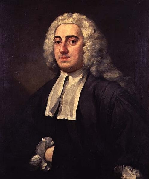Portrét Rt. Honzo Richard Monteney od William Hogarth