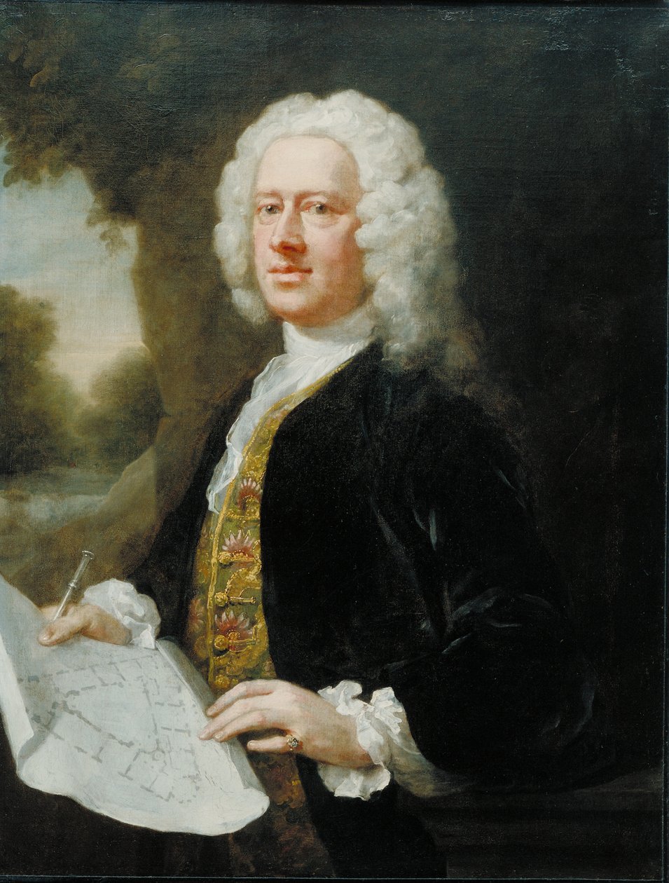 Portrét Theodora Jacobsona, 1742 od William Hogarth