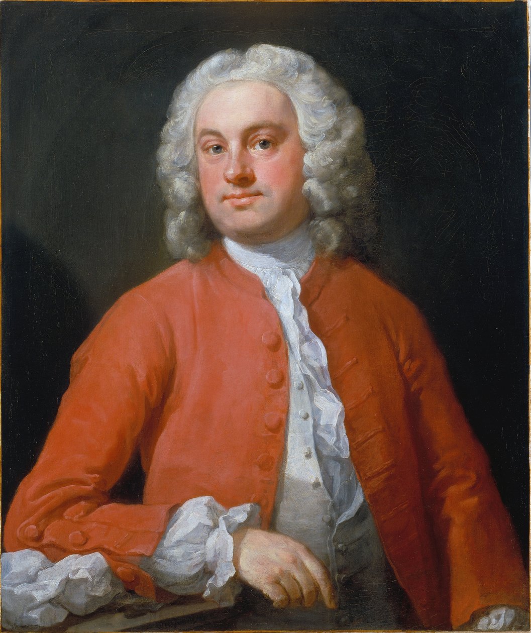Portrét muže od William Hogarth