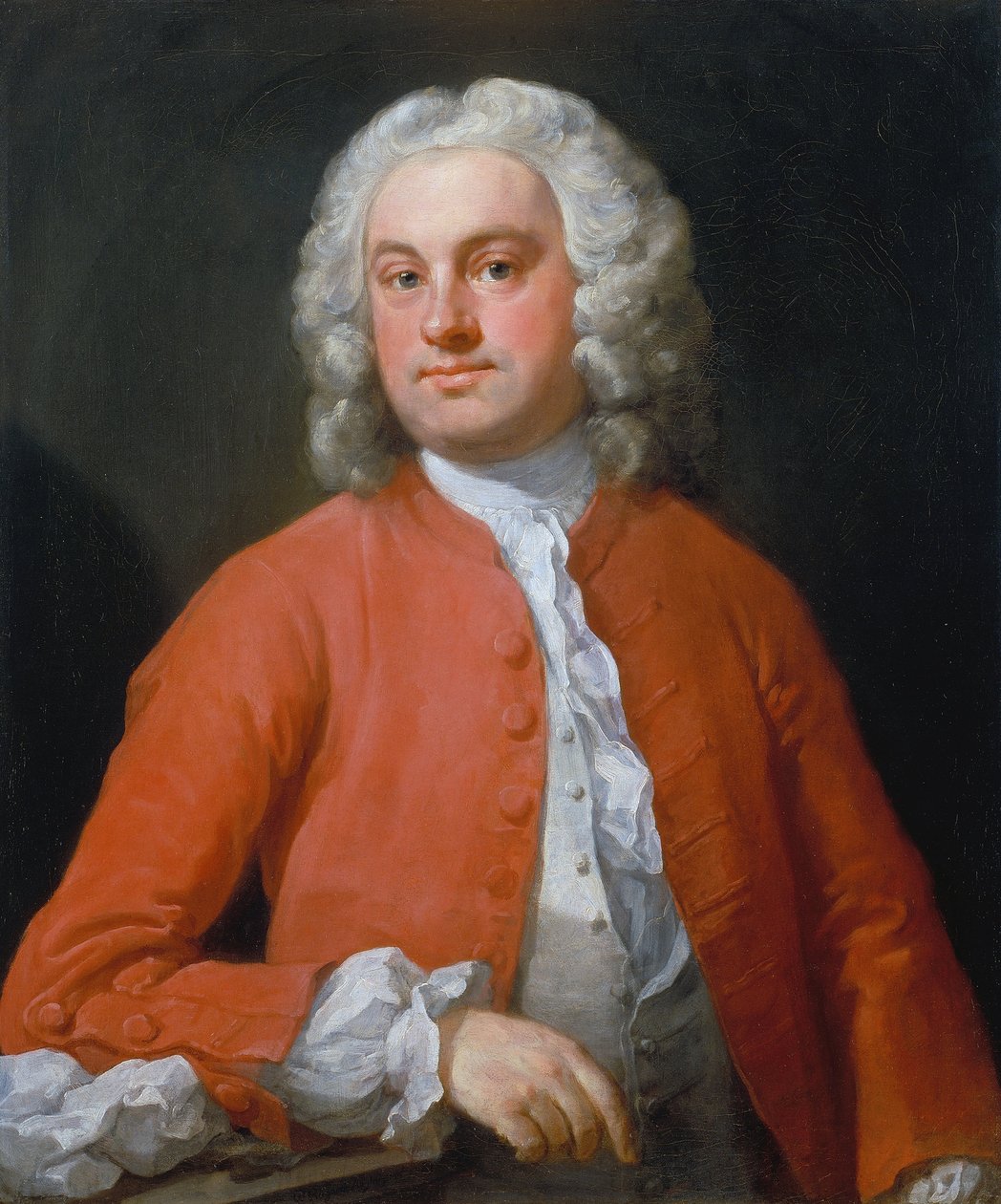 Portrét muže od William Hogarth