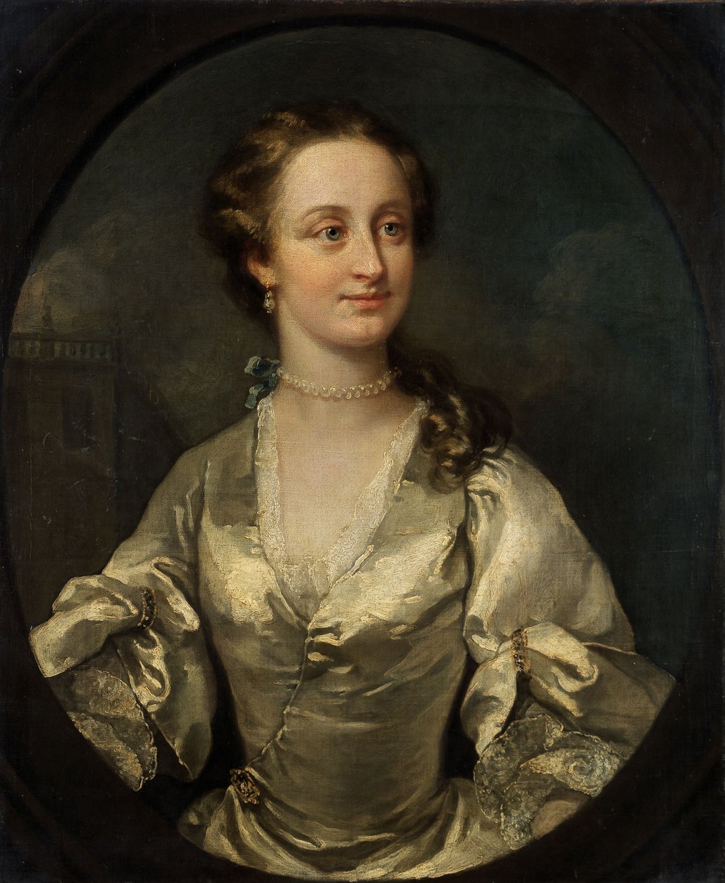 Portrét mladé ženy od William Hogarth
