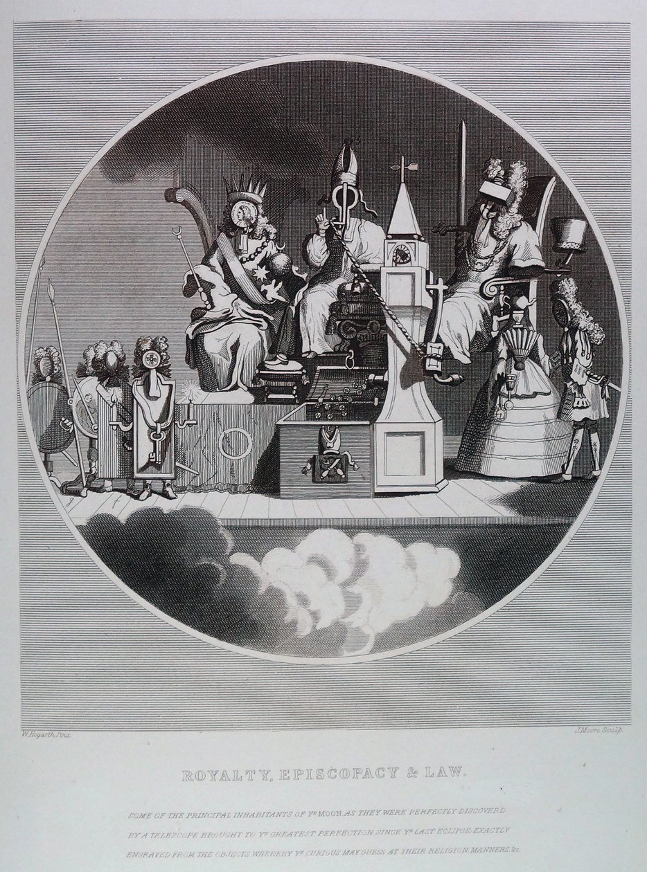 Království, biskupství a právo od William Hogarth