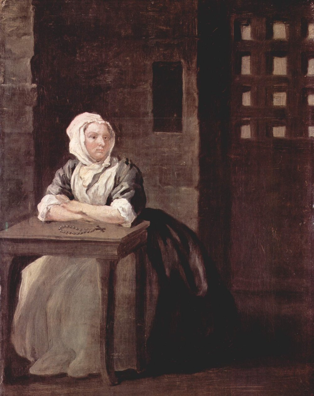 Sarah Malcolm (zemřela 1733) od William Hogarth