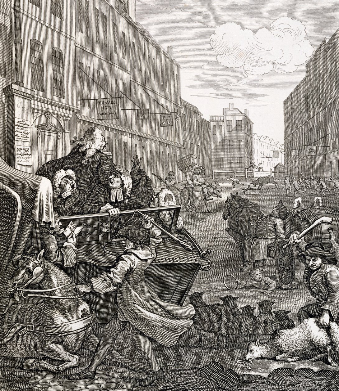 Druhá fáze krutosti od William Hogarth