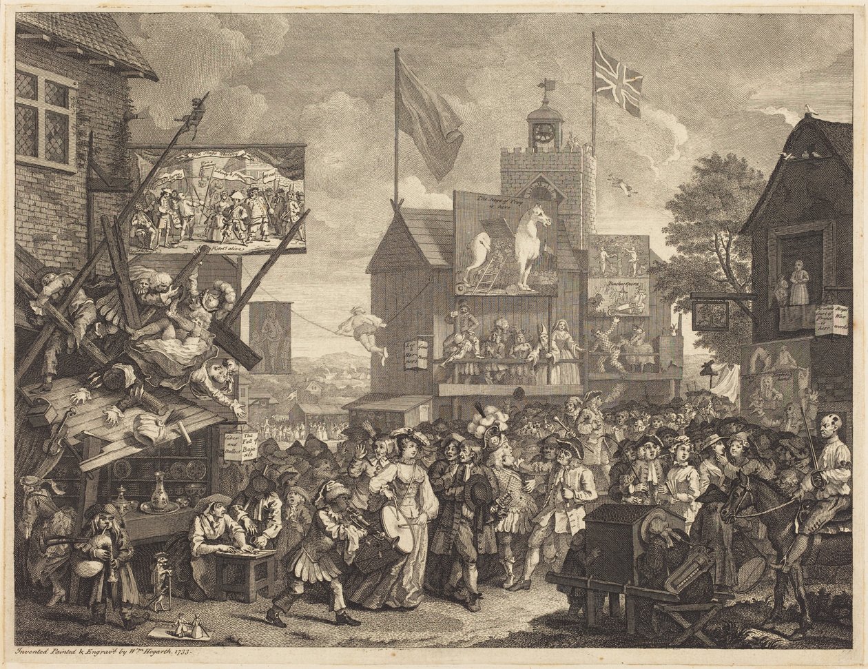 Southwark Fair od William Hogarth