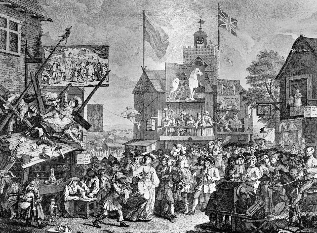 Southwark Fair, 1733. od William Hogarth