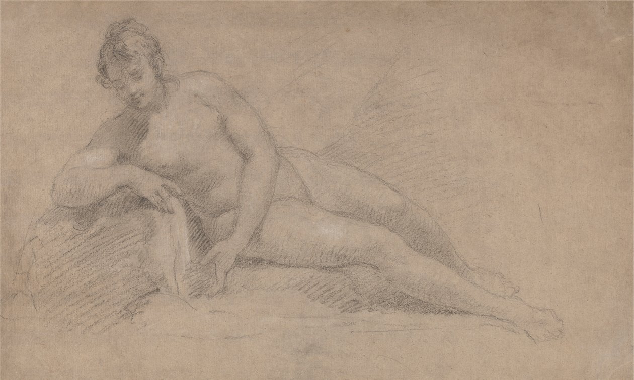 Studie ženského aktu od William Hogarth