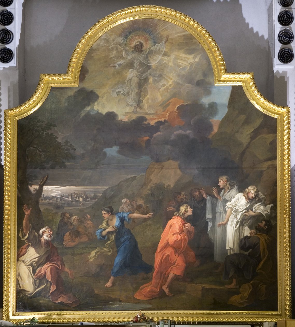 Oltářní obraz St Mary Redcliffe (pravý panel) od William Hogarth