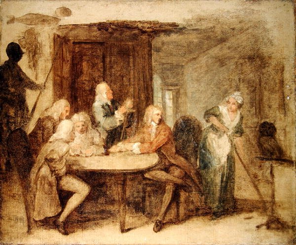 Starožitnosti (olej na plátně) od William Hogarth